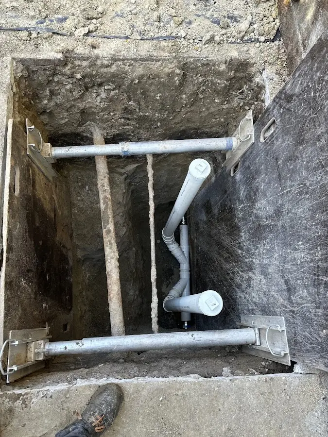 Experienced plumber completing Gas Line Repair work in Brighton